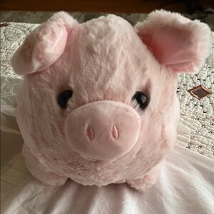 Hugz Peach the Pig heat or chill - anxiety relief or comfort